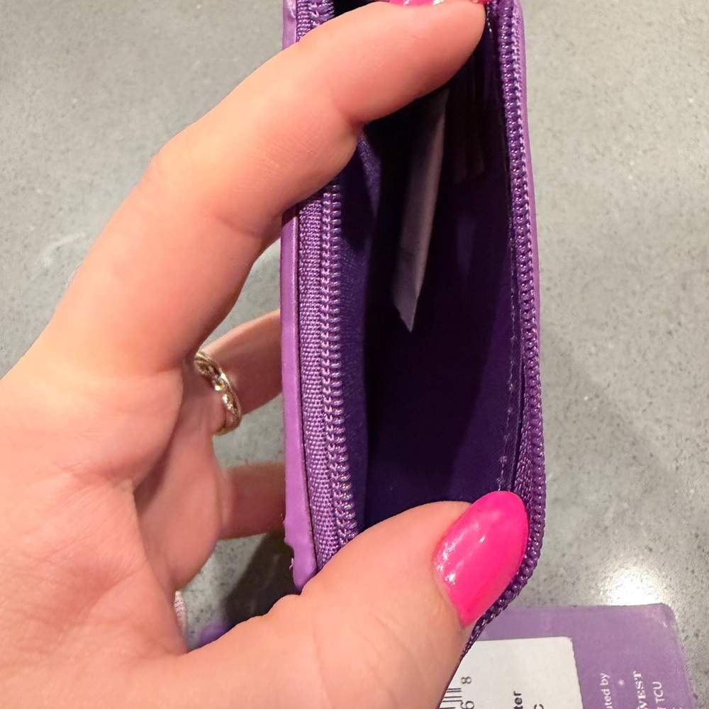 Texas Christian University card wallet - Picture 4 of 4